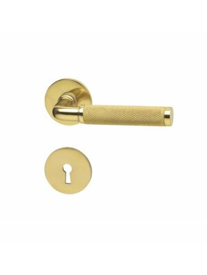 Handtagspaket Handtag Lexington Polerad m�ssing, inkl. nyckelskylt