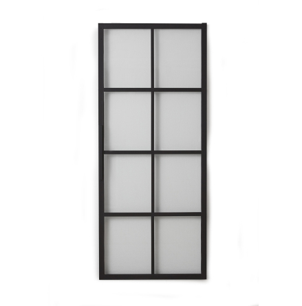 Dörr Cube Svart/Klarglas 1000 mm