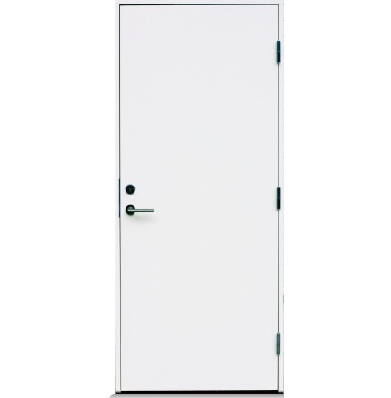 Ytterdörr Kaski Kläppen Tät Vit