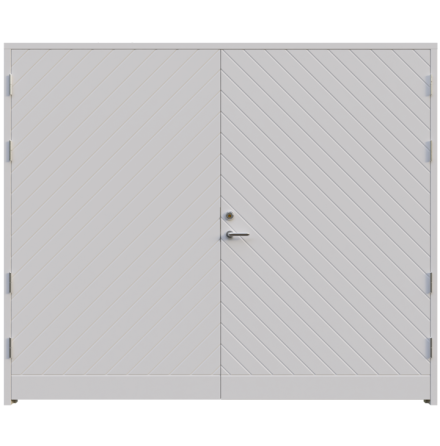 Garageport Leksandsdörren Djura Tät