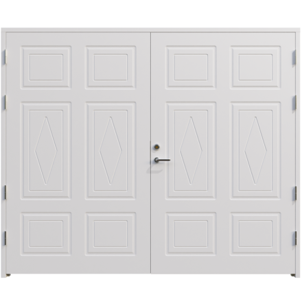 Garageport Leksandsdörren Kullsbjörken Tät