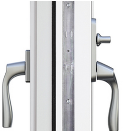 Beslagspaket 2 Till Elit Original, Pure, Handtag Utvändigt/invändigt, Spärrvred Invändigt