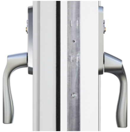 Beslagspaket 6 Till Elit Original, Pure, Handtag Och Förberett För Låscylinder Utvändigt/invändigt