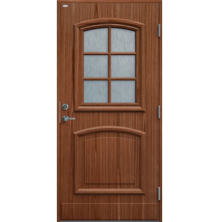 Ytterdörr Diplomat Anita Cotswoldglas Teak