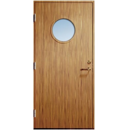 Ytterdörr Diplomat Rosa Klarglas Ek