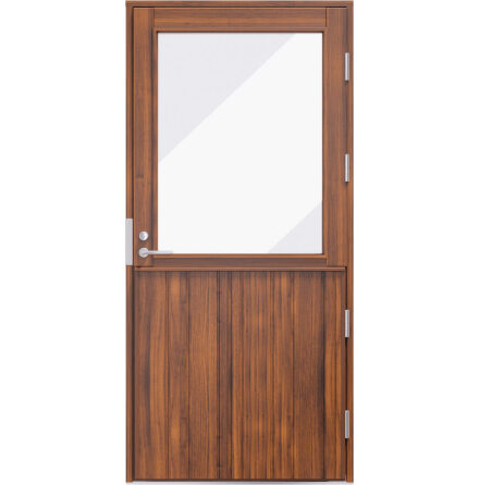 Ytterdörr Kaski Brahestad Klarglas Laserad Furupanel