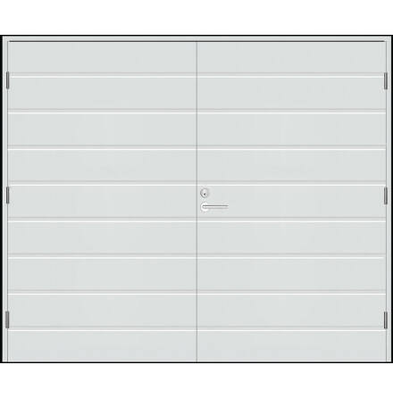 Garageport Kaski Silverstone Tät Vit