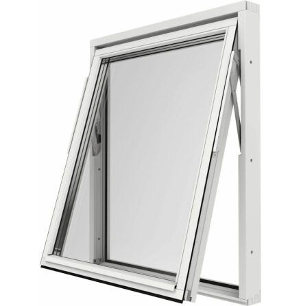 Vridfönster Elitfönster Original Trä 100 3-glas Vitmålat Trä