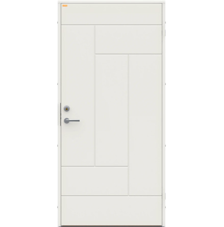 Ytterdörr Diplomat x Minimarket Tallvägen Tät Vit