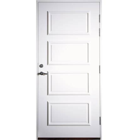 Ytterdörr Lurs Valö Tät Vit