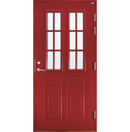 Ytterdörr Lurs Forsbacka Klarglas Vit