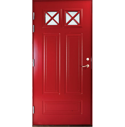 Ytterdörr Lurs Klövhult Klarglas Vit