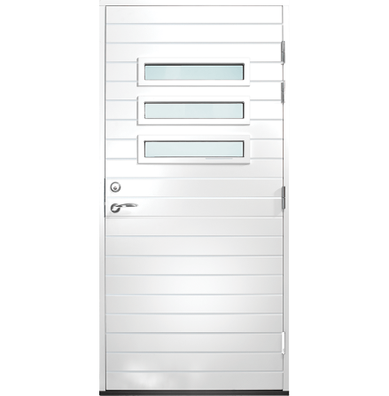 Ytterdörr Lurs Yttervik Klarglas