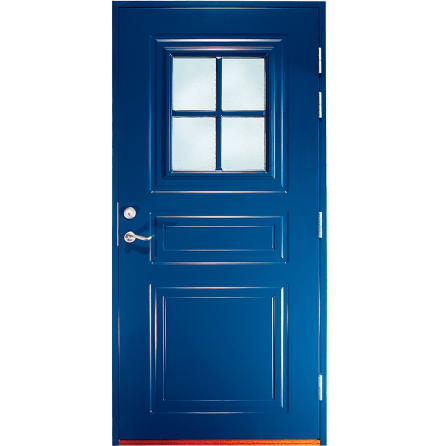 Ytterd�rr Lurs V�dd� Klarglas Vit