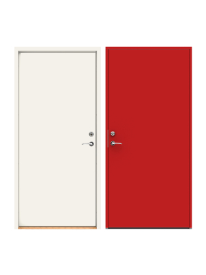 F�rgbyte Tv�f�rgsm�lning (insida standardvit) Klarr�d NCS S 2570-Y90R