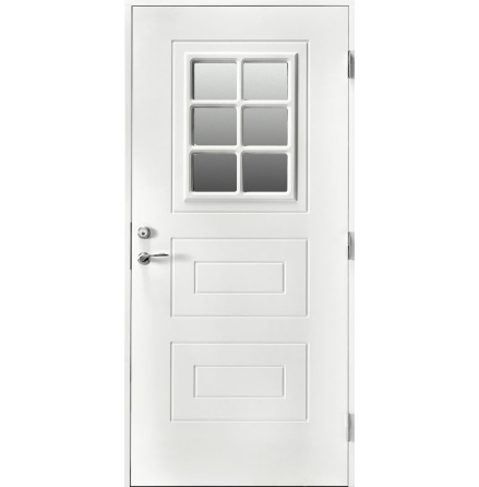 Ytterdörr Br. Johansson SY103 Klarglas Vit