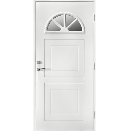 Ytterdörr Br. Johansson SY104 Klarglas Vit