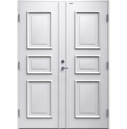 Parytterdörr Diplomat Elvira Tät vit