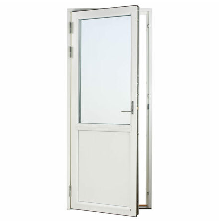 Lager Fönsterdörr Svenska Fönster Rund Profil 3-glas Vitmålat Trä