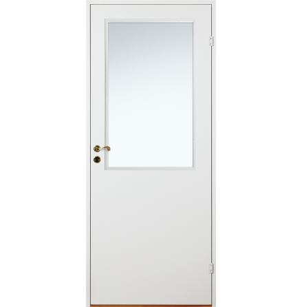 INNERDÖRR DIPLOMAT LÄTTDÖRR G21 VIT KLARGLAS