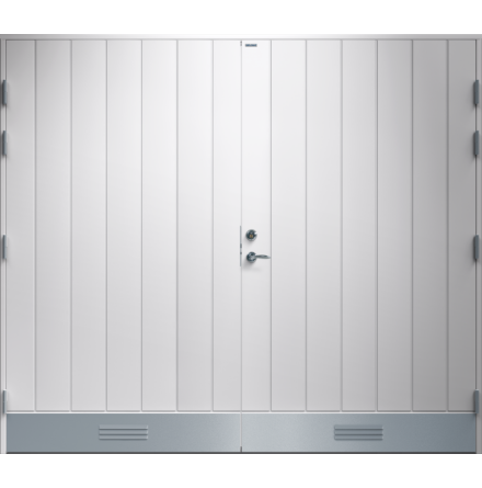 Lager Garageport Diplomat Anna Tät Vit