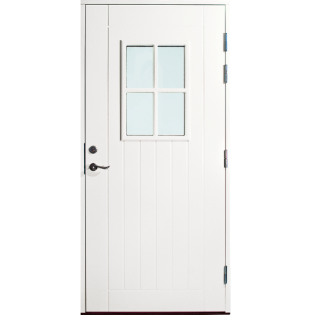 Ytterdörr Lurs Resö Kathedralglas