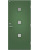 F�rgbyte Standardkul�r Gr�n NCS S 5020-G30Y 