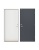 F�rgbyte Tv�f�rgsm�lning Gr� NCS S 6502-B 