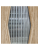 Dekorglas Flutes clear/matelux