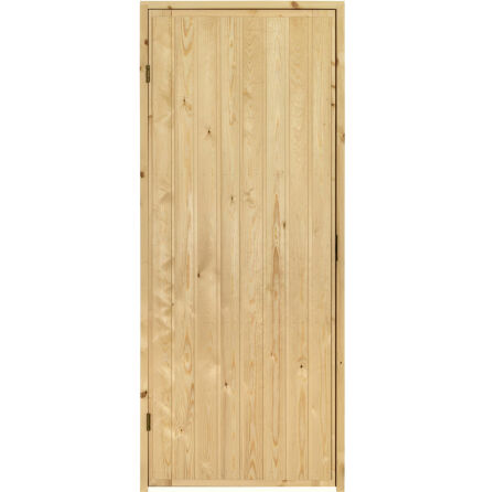 Bastudörr Kaski Eckerö Obehandlad Furupanel