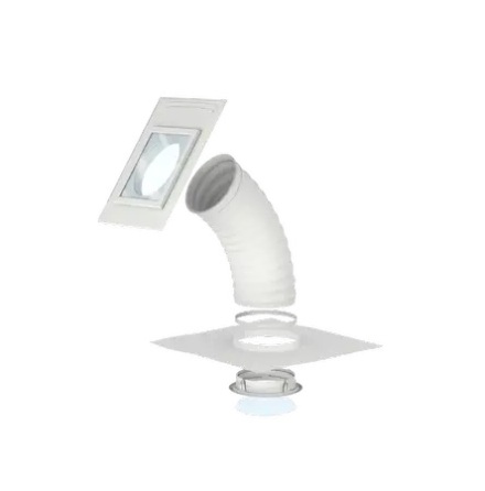 Ljustunnel TLF Velux Flex-r�r Sl�tt Sluttande Tak