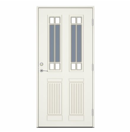 Ytterd�rr Swedoor Classic Scott Dekorglas Vit