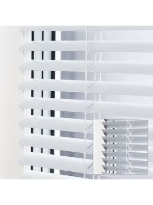 F�rgbyte lameller Vit/Silver 116