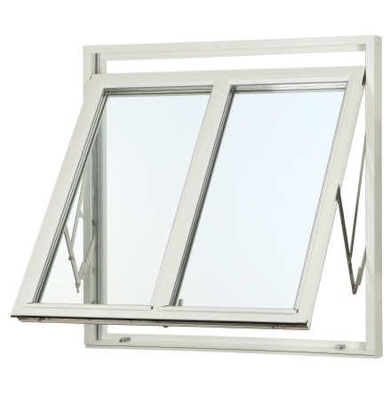 VRIDF�NSTER SVENSKA F�NSTER RAK PROFIL 3-GLAS MED GLASDELANDE POST VITM�LAT TR�