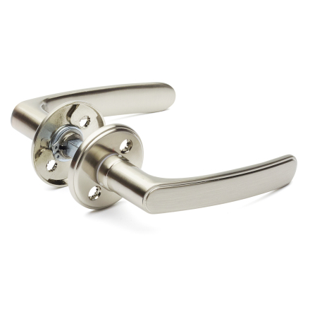 Dörrhandtag HABO Alicante Matt Förnicklad Mässing