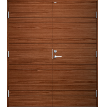 Parytterdörr Diplomat Ingela tät Teak