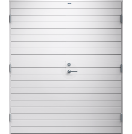 Parytterdörr Diplomat Ingela tät vit