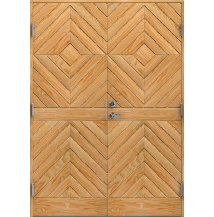 Parytterdörr Diplomat Karin tät furu