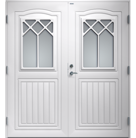 Parytterd�rr Diplomat Linnea klarglas vit