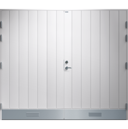 Garageport Diplomat Anna Tät Vit