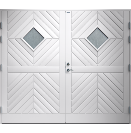 Garageport Diplomat Karin Cotswold Vit