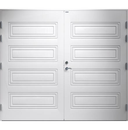 Garageport Diplomat Karina Tät Vit