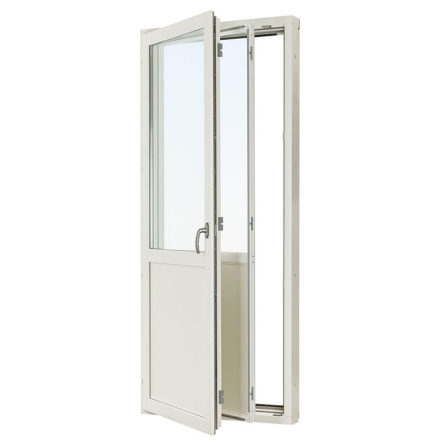 FÖNSTERDÖRR SVENSKA FÖNSTER RAK PROFIL INÅTGÅENDE 2+1-GLAS