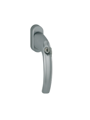 Handtagspaket Alt. 1 L�sbart handtag med cylinder