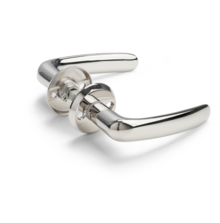 DÖRRHANDTAG HABO A635 FÖRNICKLAD MÄSSING