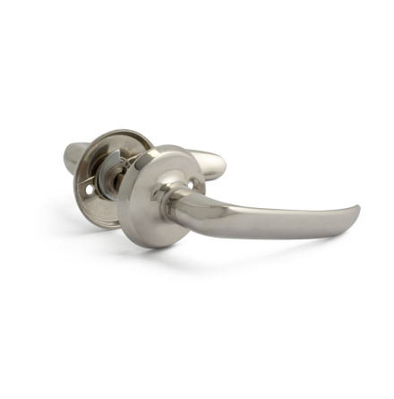 DÖRRHANDTAG HABO A6696 FÖRNICKLAD MÄSSING