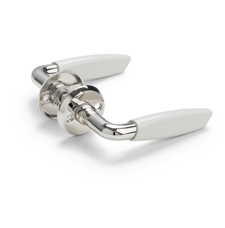 Dörrhandtag HABO A4130 Grå/Förnicklad Mässing