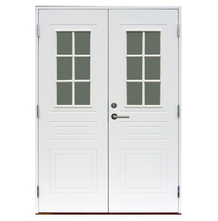 Parytterdörr Kaski Vemdalen Klarglas Vit