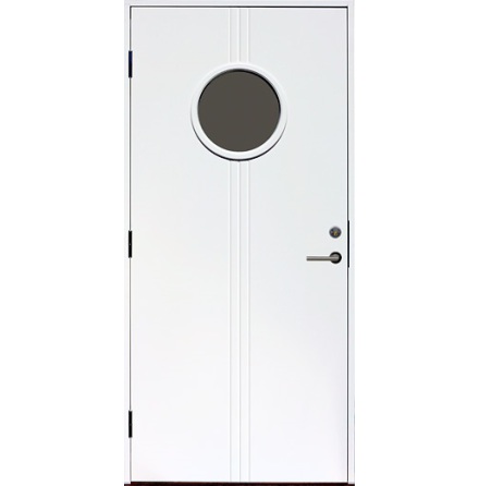 Ytterdörr Kaski Hemavan Klarglas Vit