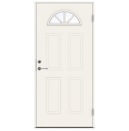 Ytterdörr Swedoor P-200 Klarglas Vit